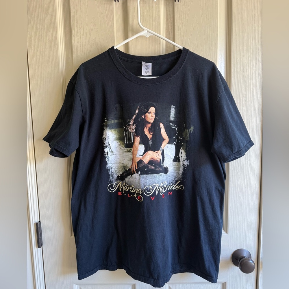 Martina Mc Bride Eleven Concert Tour Shirt Men’s XL Black